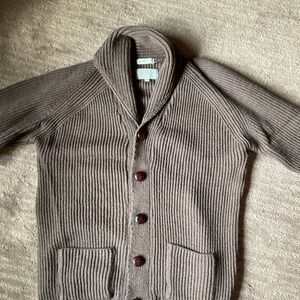 Peregrine Wool Cardigan Sweater